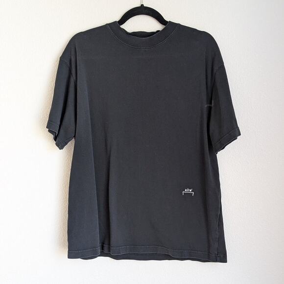 A-Cold-Wall Black by Samuel Ross Logo Short Sleeve Tee T-Shirt - Picture 1 of 7